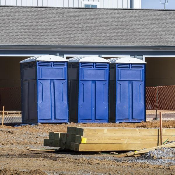 Heavy-duty construction site porta potty in Marquette, Michigan